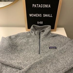 Patagonia grey women’s pullover